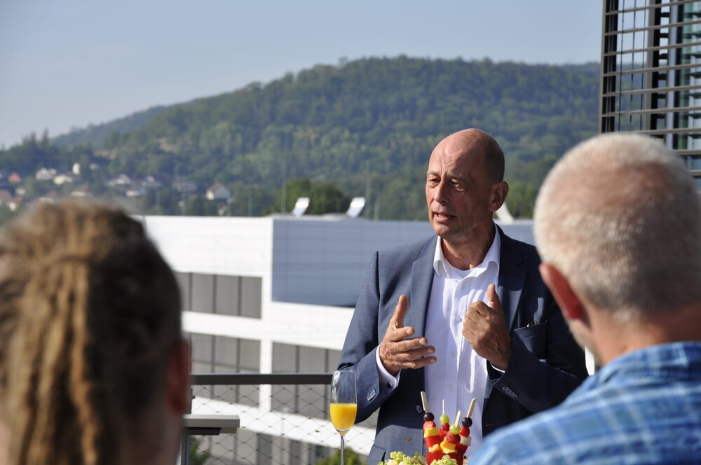 Minister Tiefensee besucht AFS